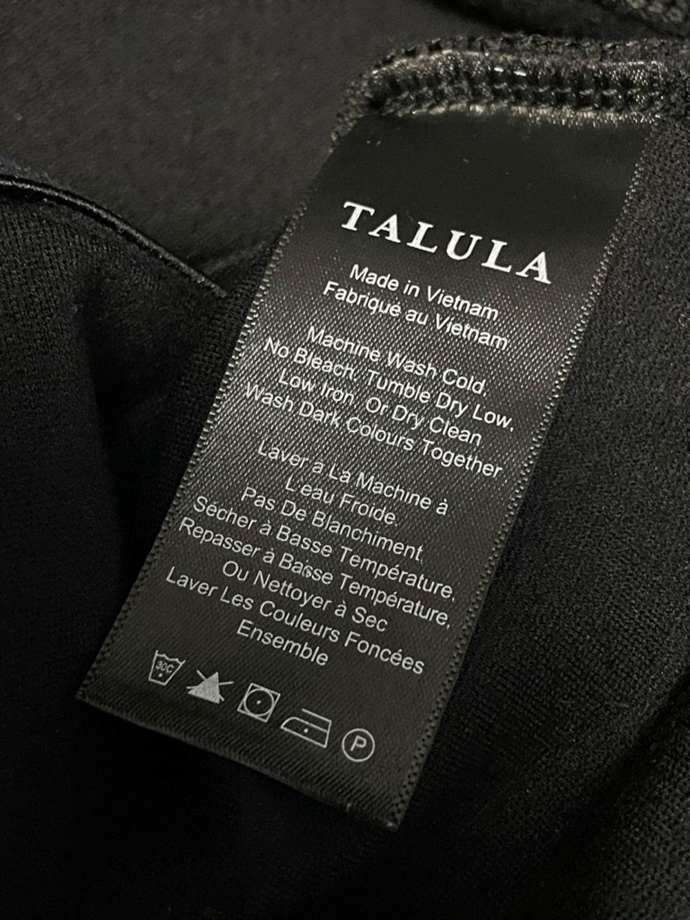 Aritzia Talula Black Stretch Mini Skirt Bodycon Women’s XS - Picture 5 of 8